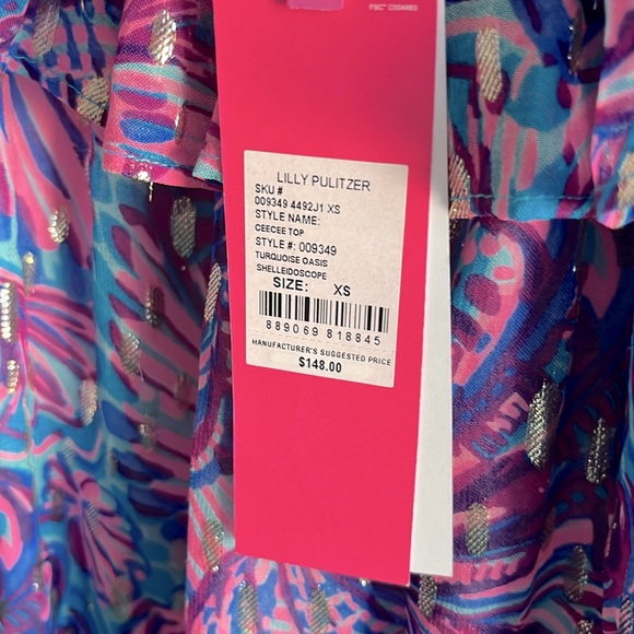 Lilly Pulitzer Ceecee top - Picture 6 of 6